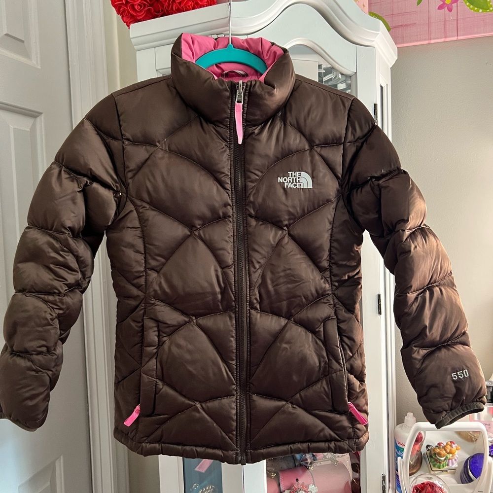 The north face jacket girl size L
